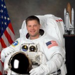 NASA astronaut Douglas H. Wheelock, ISS commander.