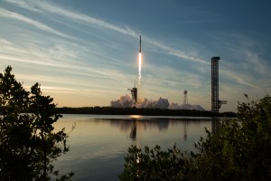A SpaceX Falcon 9 rocket carrying the company's Dragon spacecraft is launched on NASA’s SpaceX Crew-10 mission to the International Space Station with NASA astronauts Anne McClain and Nichole Ayers, JAXA (Japan Aerospace Exploration Agency) astronaut Takuya Onishi, and Roscosmos cosmonaut Kirill Peskov onboard, Friday, March 14, 2025, from NASA's Kennedy Space Center in Florida. NASA’s SpaceX Crew-10 mission is the tenth crew rotation mission of the SpaceX Dragon spacecraft and Falcon 9 rocket to the International Space Station as part of the agency’s Commercial Crew Program. McClain, Ayers, Onishi, and Peskov launched at 7:03 p.m. EDT from Launch Complex 39A at NASA Kennedy to begin a six-month mission aboard the orbital outpost.